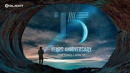 Olight 15주년 함께 해요!