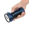 Olight 남색 Marauder Mini 2 손전등, 휴대성을 위한 질감 있는 그립과 사이드 스위치 디테일