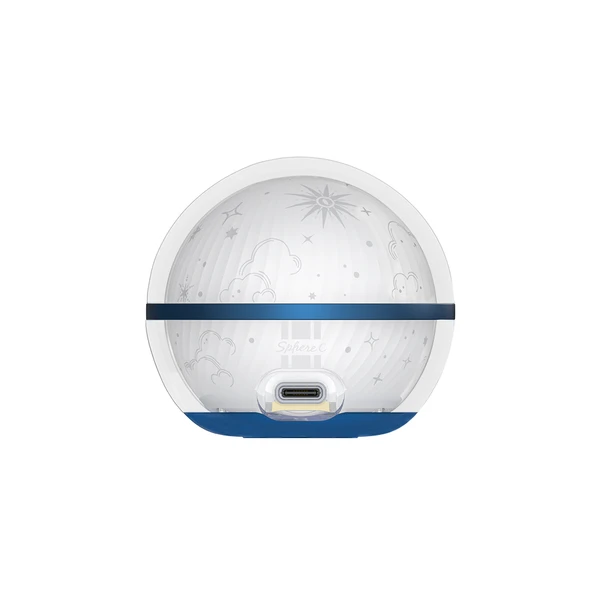 Olight Sphere C 스텔라 스카이 수면 유도등 전면 보기, 아늑한 분위기를 조성하고 숙면을 돕습니다.