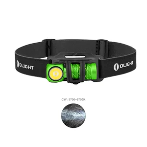 Olight 헤드밴드 헤드램프, 녹색, CW 5700~6700K 쿨 화이트 라이트 포함