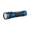 Olight Seeker 4 Pro 파란색 LED 전술 손전등, 흰색 배경에 고성능 토치