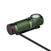 올라이트 헤드램프, 녹색 USB 충전식 헤드라이트, 휴대용 LED 손전등, 아웃도어 캠핑 도구