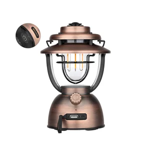 Olight Olantern Classic 2 Pro 구리 랜턴, 야외 캠핑 및 실내 조명용 충전식 빈티지 램프