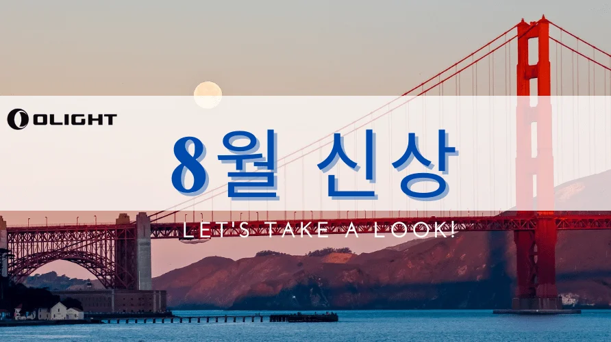 【신상 출시】8월 신품 소개