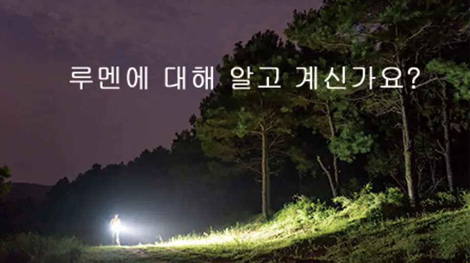 루멘에 대해 알고 계신가요?