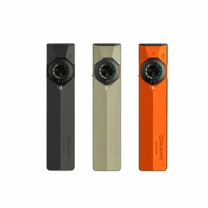 오라이트 ArkPro 올리브 드랩 그린 EDC 플래시라이트 전면 및 UV 그린 레이저 다기능 모드 아이콘 이미지