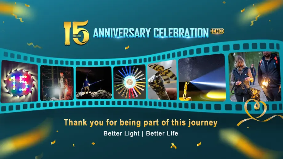 Olight의 15주년 기념행사 돌아보기!