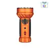Olight Marauder Mini 손전등, 흰색 배경에 주황색 LED 플래시라이트