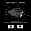 호환 레일 어댑터 및 나사 클램프 마운트가 장착된 전술 라이트의 상세 치수와 무게 정보 및 GL과 1913 부품 구성 이미지
