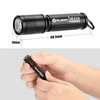 Olight i3E EOS 미니 손전등, 60.5mm x 14mm 크기, 손으로 트위스트하여 작동